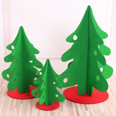 Christmas decorations Christmas tree felt Christmas gifts 3D decorations